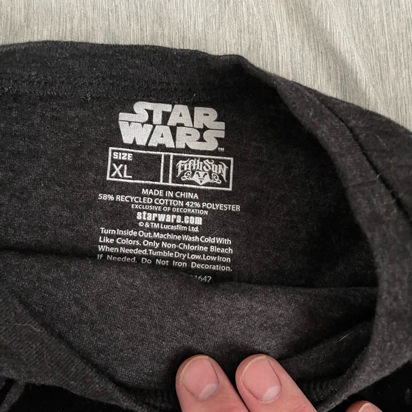 Star Wars mens darth Vader t shirt - Picture 3 of 4